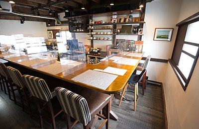 珈琲かたの店内